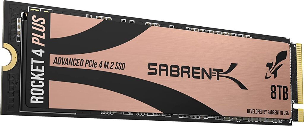 SABRENT M.2 NVMe PCIe 4.0 SSD 8TB